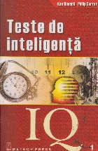 Teste de inteligenta IQ, Volumul I