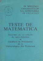 Teste Matematica