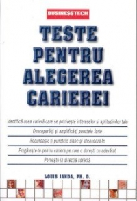 Teste pentru alegerea carierei