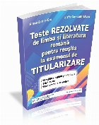 Teste rezolvate Limba Literatura romana