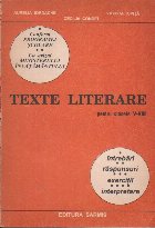 Texte literare pentru clasele VIII