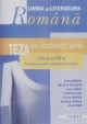 Teza cu subiect unic - Limba si literatura romana - clasa a VII-a (variante pentru semestrul al II-lea)