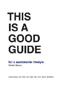 This is a Good Guide - for a Sustainable Lifestyle