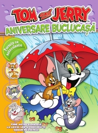 Tom si Jerry. ANIVERSARE BUCLUCASA. Poveste cu autocolante