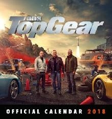 Top Gear Official Desk Easel 2018 Calendar - Month To View D