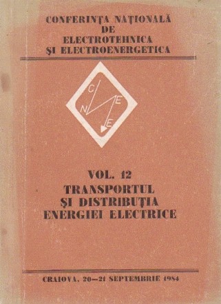 Transportul si distributia energiei electrice, Vol. 12