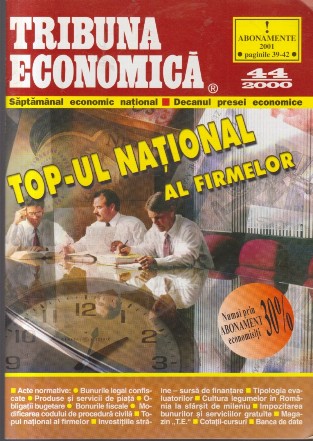 Tribuna Economica, Nr. 44/2000