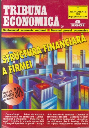 Tribuna Economica, Nr. 9/2001