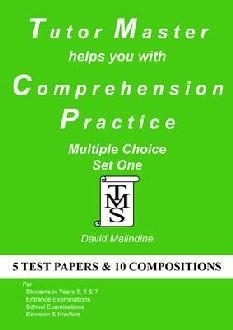 Tutor Master Helps You with Comprehension Practice