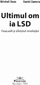 Ultimul LSD Foucault şi sfârşitul