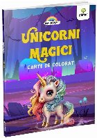 Unicorni magici : carte de colorat