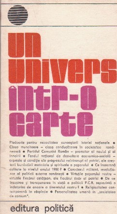 Un univers intr-o carte, Volumul al VI-lea