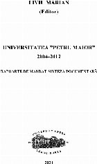 Universitatea Petru Maior\ 2004 2012