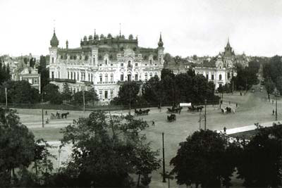 Vechiul Bucuresti: Cladirea Ministerului de Externe, 1940 (Poster)