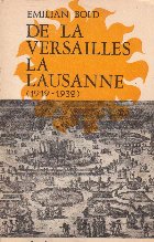 Versailles Lausanne (1919 1932)