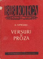 Versuri proza (Topirceanu)