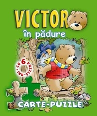 Victor in padure. Carte - puzzle.