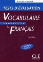 Vocabulaire progressif francais Tests Evaluation