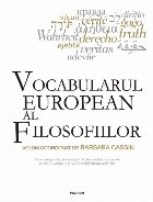 Vocabularul european filosofiilor