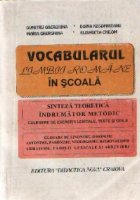 Vocabularul limbii romane scoala Sinteza