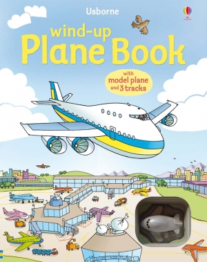 Wind-up plane book