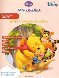 Winnie la plimbare prin padure