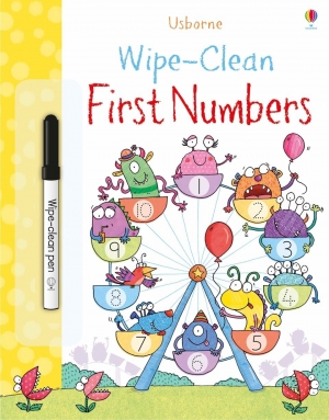 Wipe-clean first numbers