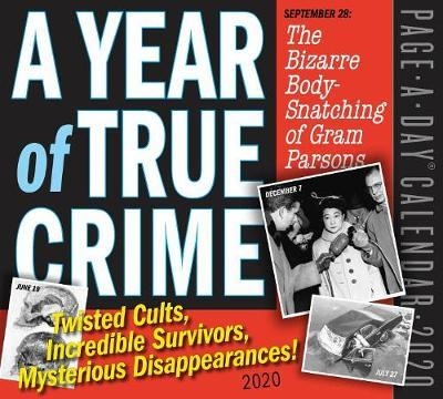 Year of True Crime Page-A-Day Calendar 2020