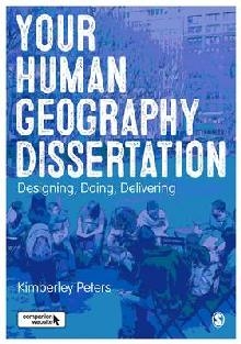 Your Human Geography Dissertation