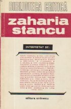 Zaharia Stancu - Interpretat de: